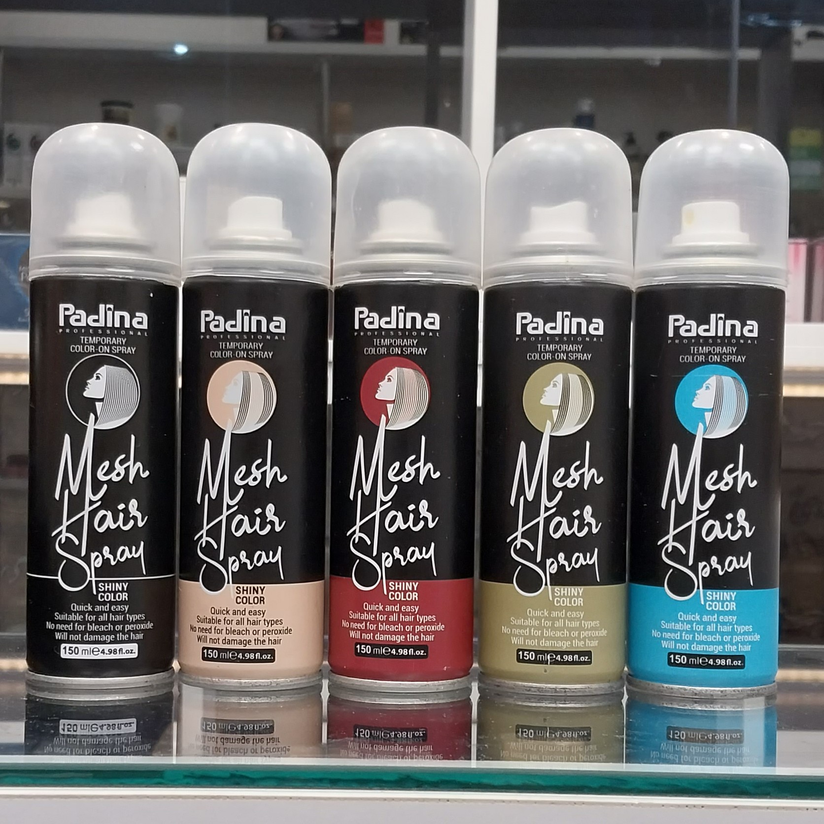 اسپری رنگ مو پادینا